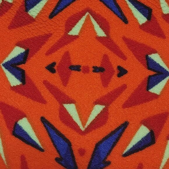 Lularoe LLR Cassie Pencil Midi Skirt Pull-On Abstract Tribal Boho Fall Print XS - Picture 3 of 7